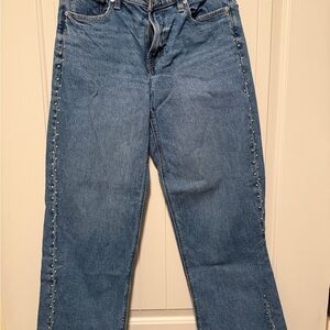 American Eagle Outfitters Blue Straight Leg Jeans